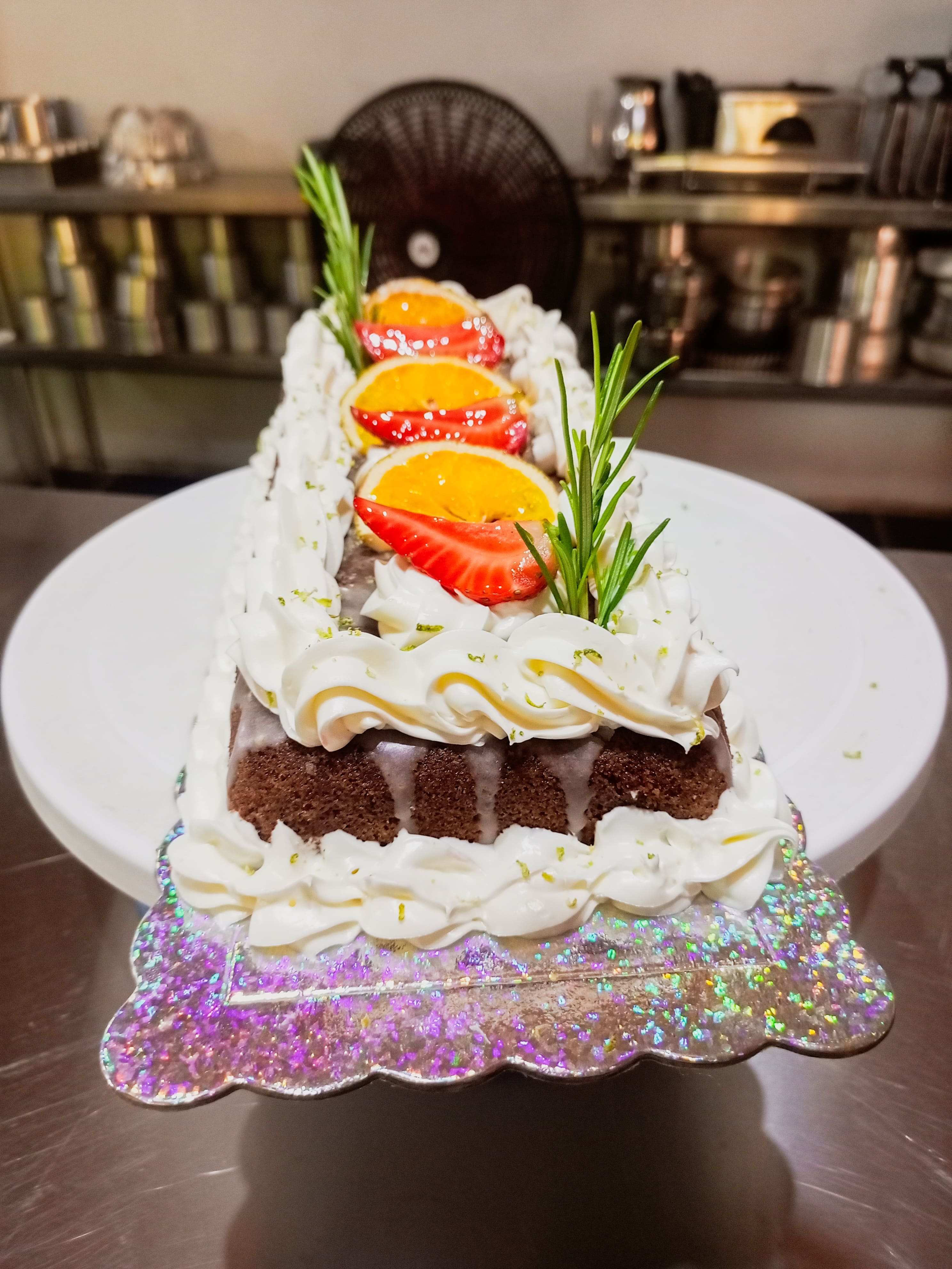 Budín de limón y naranja